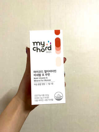 JW중외제약 마이코드 멀티비타민미네랄 포 우먼 — 5점을 준 리뷰어가 2020년 9월 올린 사용 사진