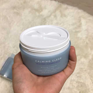 리더스코스메틱 리더스 카밍 클리어 밀크 필 클렌즈 밤 — 5점을 준 리뷰어가 2020년 8월 올린 사용 사진