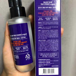 달리프 글램 트루 에센스 오리지널 100ml — 1점을 준 리뷰어가 2020년 4월 올린 사용 사진