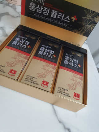 서울약사신협_투데이홍삼정플러스스틱_10g x 30포 — 5점을 준 리뷰어가 2020년 12월 올린 사용 사진