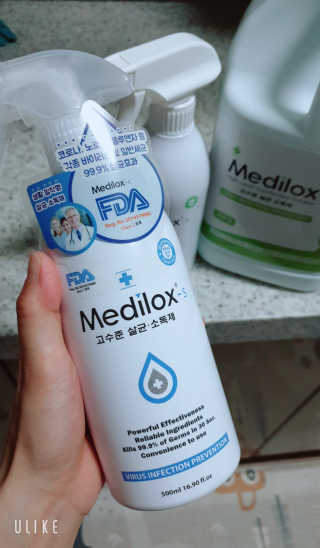 Medilox 메디록스 살균소독제_3종 500ml [택 1] — 5점을 준 리뷰어가 2020년 8월 올린 사용 사진