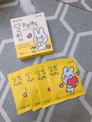네이처오다 달칩 초코샌드 — 4점을 준 리뷰어가 2020년 6월 올린 사용 사진