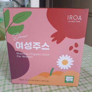 이로아 디어 여성주스_10포 — 5점을 준 리뷰어가 2020년 10월 올린 사용 사진