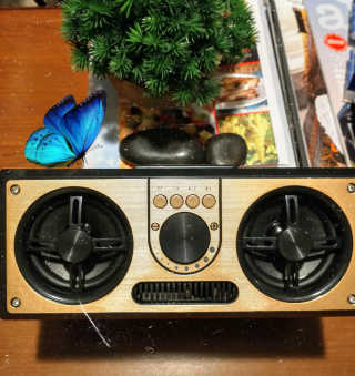 SEVIZ RETRO20W 레트로 블루투스 스피커 — 5점을 준 리뷰어가 2020년 9월 올린 사용 사진
