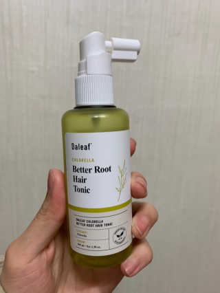 달리프 클로렐라 베러 루트 헤어토닉 100ml — 5점을 준 리뷰어가 2020년 11월 올린 사용 사진