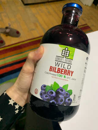 조지아스내추럴 조지아스 내추럴 야생빌베리 1,000ml NFC — 5점을 준 리뷰어가 2020년 4월 올린 사용 사진