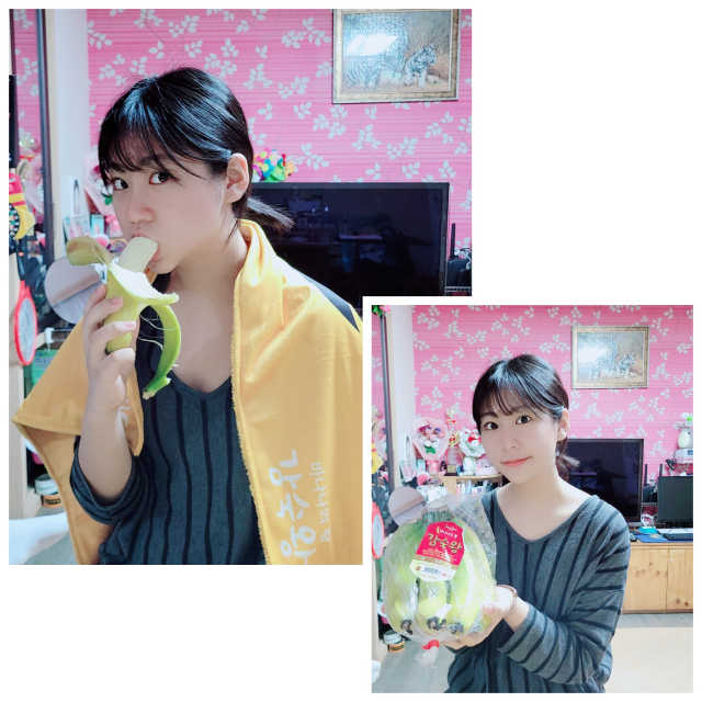 [스미후루] 감숙왕 바나나 1팩 1.3kg + 담요 + 스티커 리뷰 사진