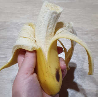 [스미후루] 감숙왕 바나나 2팩 2.6kg 이벤트 — 4점을 준 리뷰어가 2020년 10월 올린 사용 사진