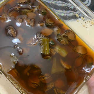 바다는다웰빙이다 완도사랑 전복죽 250g - 2팩 + 전복장조림 2팩 — 3.5점을 준 리뷰어가 2020년 8월 올린 사용 사진