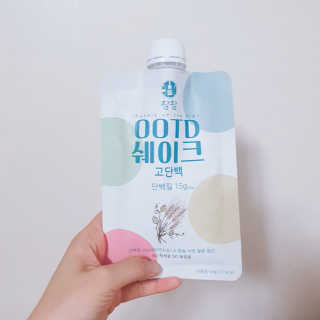 [꾸콤] 참참 OOTD쉐이크 고단백 일주일세트 50g x 5 — 5점을 준 리뷰어가 2020년 9월 올린 사용 사진