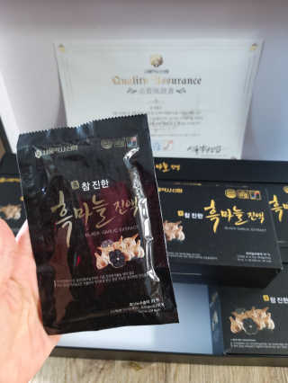 서울약사신협 약사신협_흑마늘진액_70mlx30포 — 5점을 준 리뷰어가 2020년 9월 올린 사용 사진