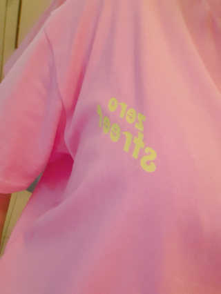 제로스트릿 ZERO STREET - BACK DONUT T-SHIRT 7 COLOR — 5점을 준 리뷰어가 2020년 7월 올린 사용 사진