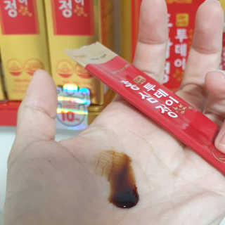 서울약사신협_투데이홍삼정_틴케이스_10g x 30포 — 5점을 준 리뷰어가 2020년 7월 올린 사용 사진