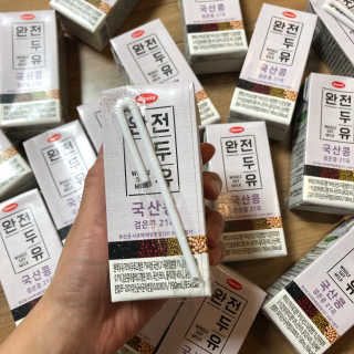 세상간단 완전푸드 [완전두유] 5종 — 5점을 준 리뷰어가 2020년 4월 올린 사용 사진