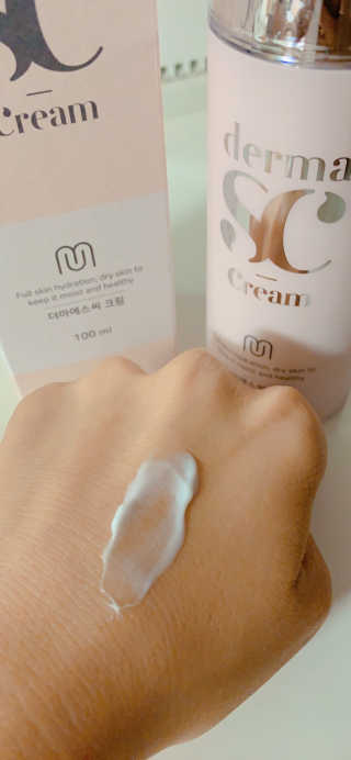 derma SC-Cream 더마에스씨 크림 100ml — 4점을 준 리뷰어가 2020년 5월 올린 사용 사진