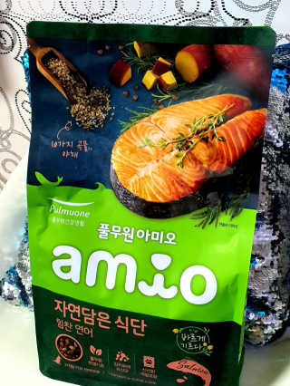 [풀무원 아미오] 자연담은식단 1kg 3종 — 5점을 준 리뷰어가 2020년 12월 올린 사용 사진
