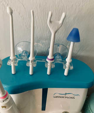 아이디어마을 산모 관리 Waterfloss WP-10 이중 스프레이 노즐 — 5점을 준 리뷰어가 2020년 11월 올린 사용 사진