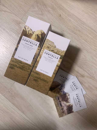 스킨1004 마다가스카르 센텔라 기초2종 — 5점을 준 리뷰어가 2020년 9월 올린 사용 사진