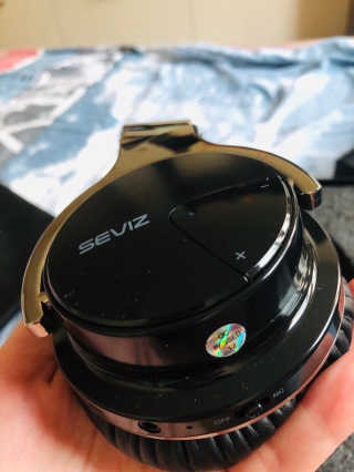 SEVIZ Bluetooth Headphones 10 3color — 5점을 준 리뷰어가 2020년 8월 올린 사용 사진