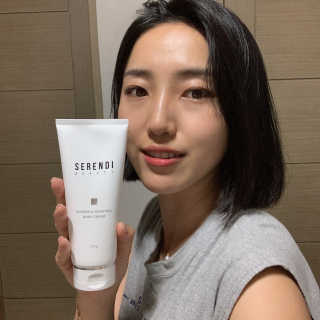 세렌디뷰티 퓨어델라 부스팅 바디크림 — 5점을 준 리뷰어가 2020년 8월 올린 사용 사진