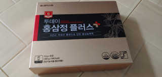 서울약사신협_투데이홍삼정플러스스틱_10g x 30포 — 5점을 준 리뷰어가 2020년 11월 올린 사용 사진