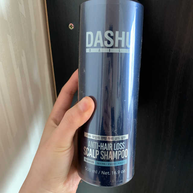 다슈 데일리 단백질 한방 두피 골드 샴푸 500ml 리뷰 사진