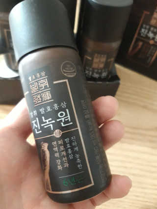 한국야쿠르트 발휘 발효홍삼 진녹綠원 — 5점을 준 리뷰어가 2020년 11월 올린 사용 사진