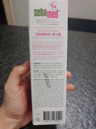 세바메드 인티메이트 워시폼 [거품타입 여성청결제] — 5점을 준 리뷰어가 2020년 7월 올린 사용 사진
