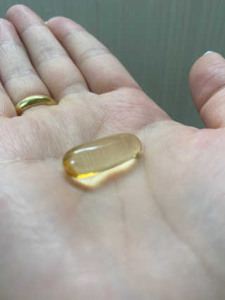 JW중외제약 마이코드 알티지 오메가3 1000 mg — 4점을 준 리뷰어가 2020년 8월 올린 사용 사진