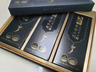 헬스업_천명진프리미엄홍삼스틱_10ml x 30포 — 5점을 준 리뷰어가 2020년 12월 올린 사용 사진