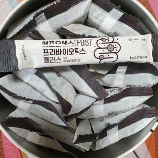서울약사신협_FOS프리바이오틱스플러스쿠앤크_5gX100포 — 5점을 준 리뷰어가 2020년 4월 올린 사용 사진