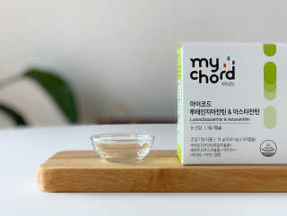 JW중외제약 마이코드 루테인지아잔틴 아스타잔틴 — 5점을 준 리뷰어가 2020년 8월 올린 사용 사진