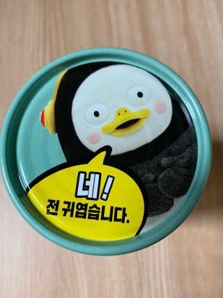 동원참치 펭수참치 — 5점을 준 리뷰어가 2020년 7월 올린 사용 사진