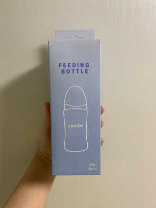 유비맘 PPSU 젖병 노꼭지_260ml_컬러 랜덤 발송 — 4.5점을 준 리뷰어가 2020년 12월 올린 사용 사진