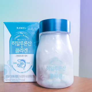 로엘 Rawel Skin Beauty Care 히알루 론산 콜라겐 — 3점을 준 리뷰어가 2020년 10월 올린 사용 사진