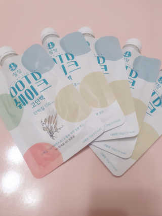 [꾸콤] 참참 OOTD쉐이크 담백한 일주일세트 50g x 5 — 5점을 준 리뷰어가 2020년 10월 올린 사용 사진