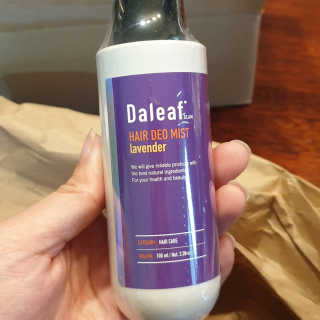 달리프 글램 헤어 데오미스트 100ml 라벤더 or 플라워 — 4점을 준 리뷰어가 2020년 11월 올린 사용 사진