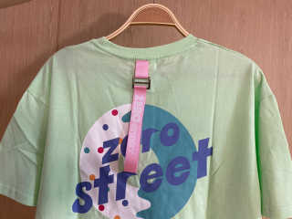 제로스트릿 ZERO STREET - BACK DONUT T-SHIRT 7 COLOR — 5점을 준 리뷰어가 2020년 7월 올린 사용 사진