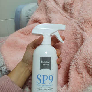 SP9 스프레이형 프리미엄 살균소독제 500ml+100ml — 4점을 준 리뷰어가 2020년 11월 올린 사용 사진