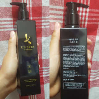 [두피헤어 트리트먼트] 케이원큐어 스켈프 젤 270ml — 5점을 준 리뷰어가 2020년 9월 올린 사용 사진