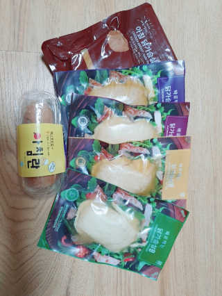 바로 먹는 아침 실온보관 닭가슴살 6종 — 4점을 준 리뷰어가 2020년 9월 올린 사용 사진