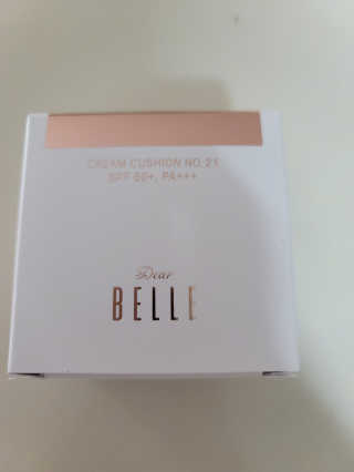 디어벨르 크림쿠션 DEAR BELLE CREAM COUSION — 5점을 준 리뷰어가 2020년 8월 올린 사용 사진
