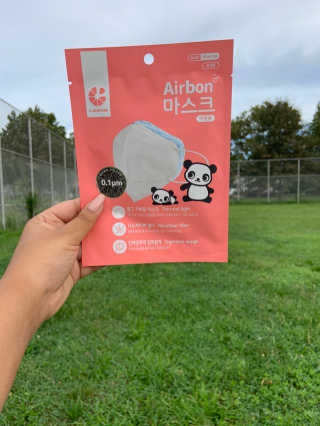 SOOMLAB Mask Kids - Airbon — 4.5점을 준 리뷰어가 2020년 8월 올린 사용 사진
