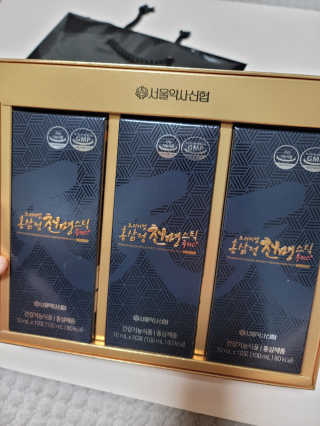 서울약사신협 약사신협_천명플러스스틱_10mlx30포 — 5점을 준 리뷰어가 2020년 12월 올린 사용 사진