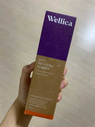 웰리카_V CARE 웰리카 락토 리프레싱 이너클렌저 — 4점을 준 리뷰어가 2020년 12월 올린 사용 사진