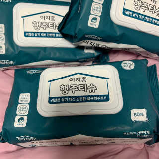이지홈 간편 살균 행주 티슈 — 5점을 준 리뷰어가 2020년 11월 올린 사용 사진