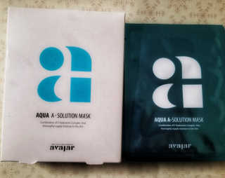 Avajar A-Solution 마스크 — 5점을 준 리뷰어가 2020년 12월 올린 사용 사진