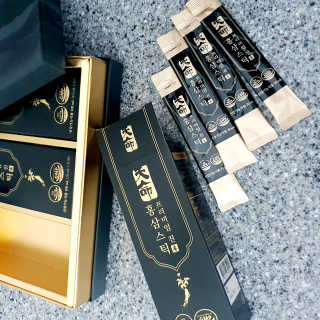헬스업_천명진프리미엄홍삼스틱_10ml x 30포 — 5점을 준 리뷰어가 2020년 8월 올린 사용 사진