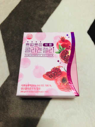 헬스업_쁘띠쁘띠석류콜라겐젤리_20g x 14포 — 4.5점을 준 리뷰어가 2020년 11월 올린 사용 사진