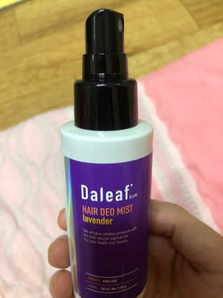 달리프 글램 헤어 데오미스트 100ml 라벤더 or 플라워 — 5점을 준 리뷰어가 2020년 4월 올린 사용 사진